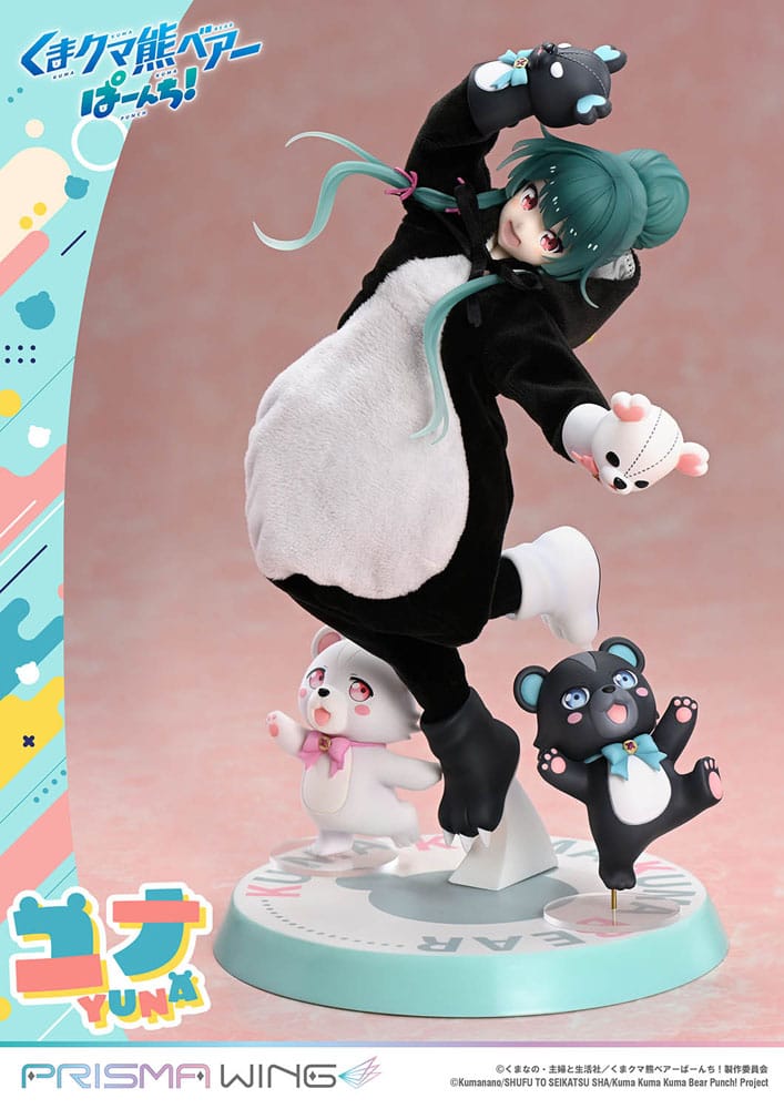 PREORDINE 08/2026 Kuma Kuma Kuma Bear Punch! Prisma Wing PVC Statue 1/7 Yuna 28 cm (PREORDINE NON CANCELLABILE)