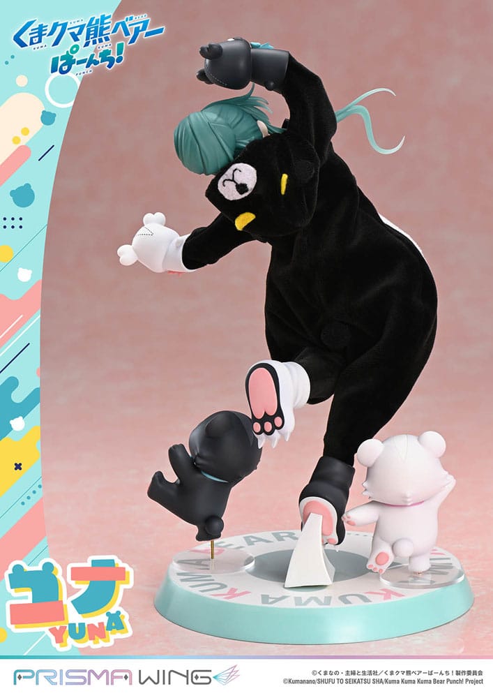 PREORDINE 08/2026 Kuma Kuma Kuma Bear Punch! Prisma Wing PVC Statue 1/7 Yuna 28 cm (PREORDINE NON CANCELLABILE)
