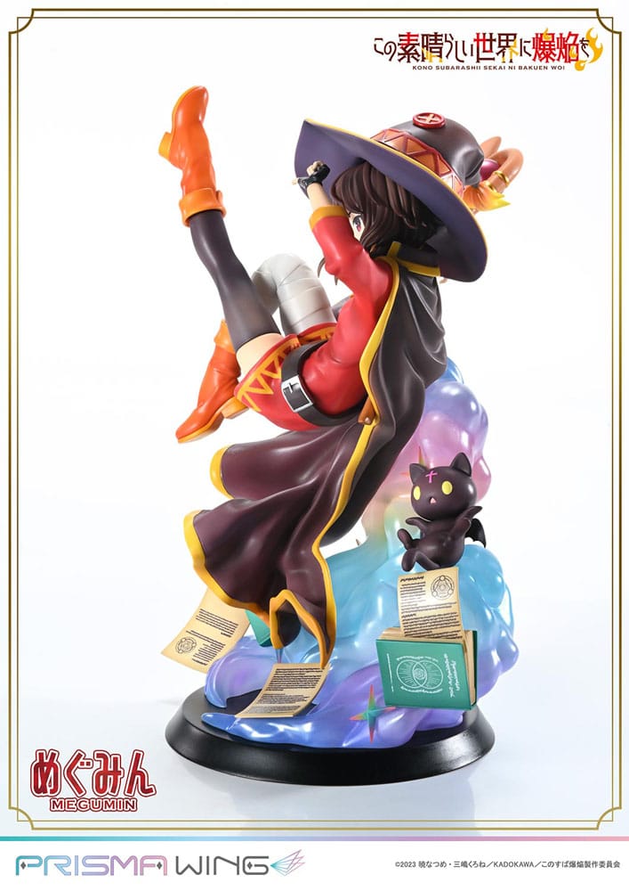 PREORDINE+ 07/2025 Konusuba - An Explosion on This Wonderful World! Prisma Wing Megumin 23 cm Statue 1/7