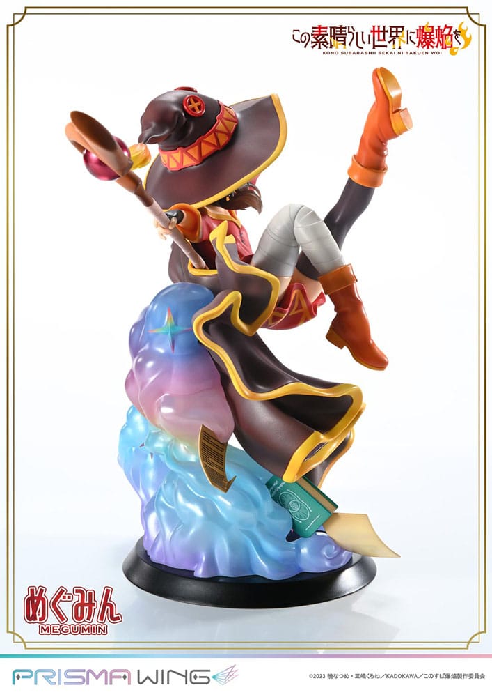 PREORDINE+ 07/2025 Konusuba - An Explosion on This Wonderful World! Prisma Wing Megumin 23 cm Statue 1/7