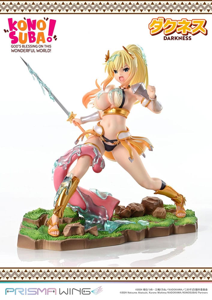 PREORDINE+ 10/2026 Konusuba - God's blessing on this wonderful world! Prisma Wing PVC Statue 1/7 Darkness 20 cm