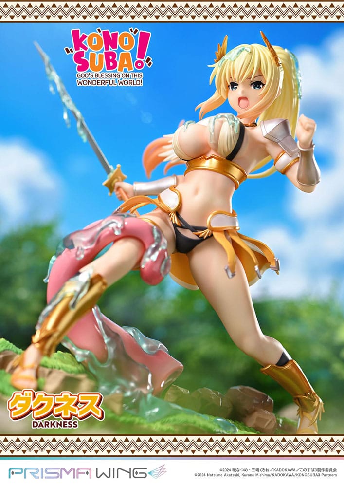 PREORDINE+ 10/2026 Konusuba - God's blessing on this wonderful world! Prisma Wing PVC Statue 1/7 Darkness 20 cm
