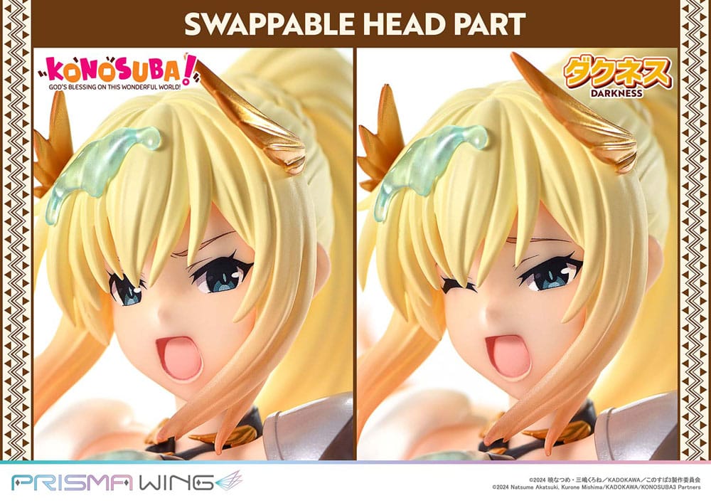 PREORDINE+ 10/2026 Konusuba - God's blessing on this wonderful world! Prisma Wing PVC Statue 1/7 Darkness 20 cm