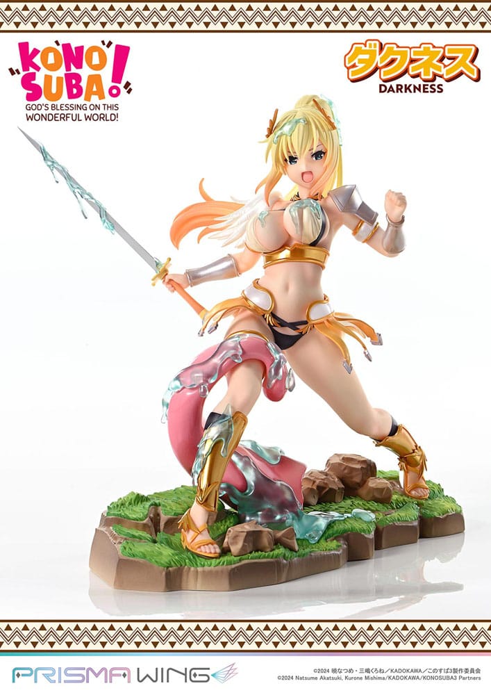 PREORDINE+ 10/2026 Konusuba - God's blessing on this wonderful world! Prisma Wing PVC Statue 1/7 Darkness 20 cm