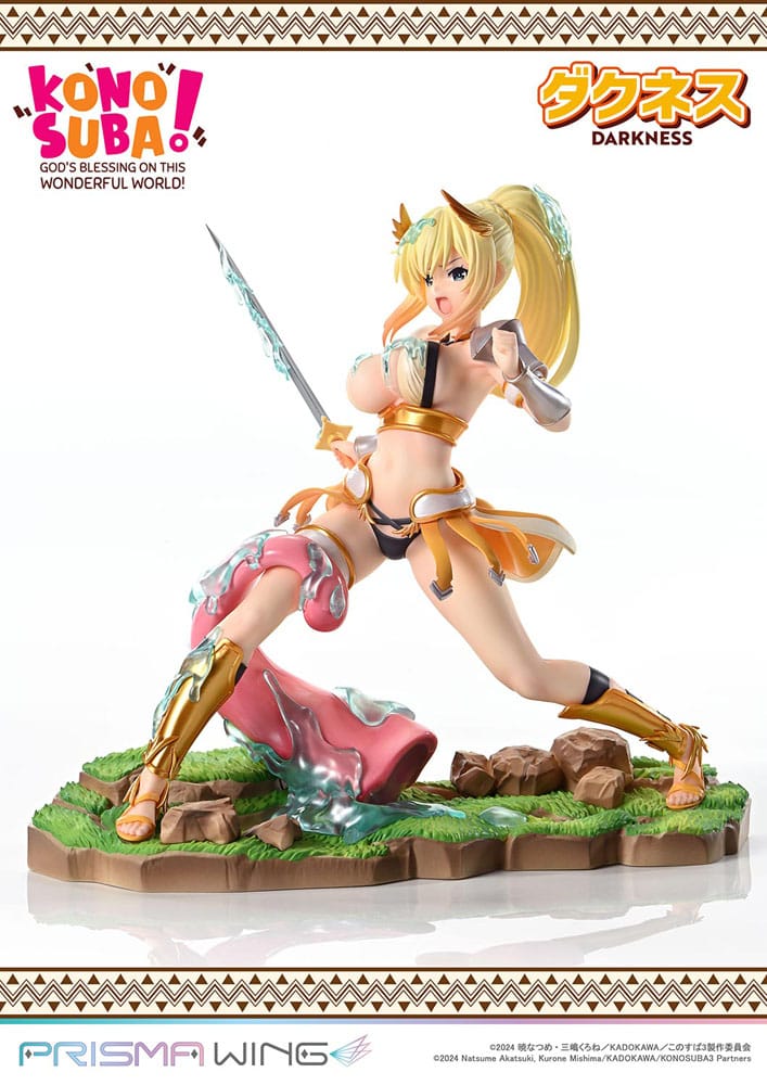PREORDINE+ 10/2026 Konusuba - God's blessing on this wonderful world! Prisma Wing PVC Statue 1/7 Darkness 20 cm