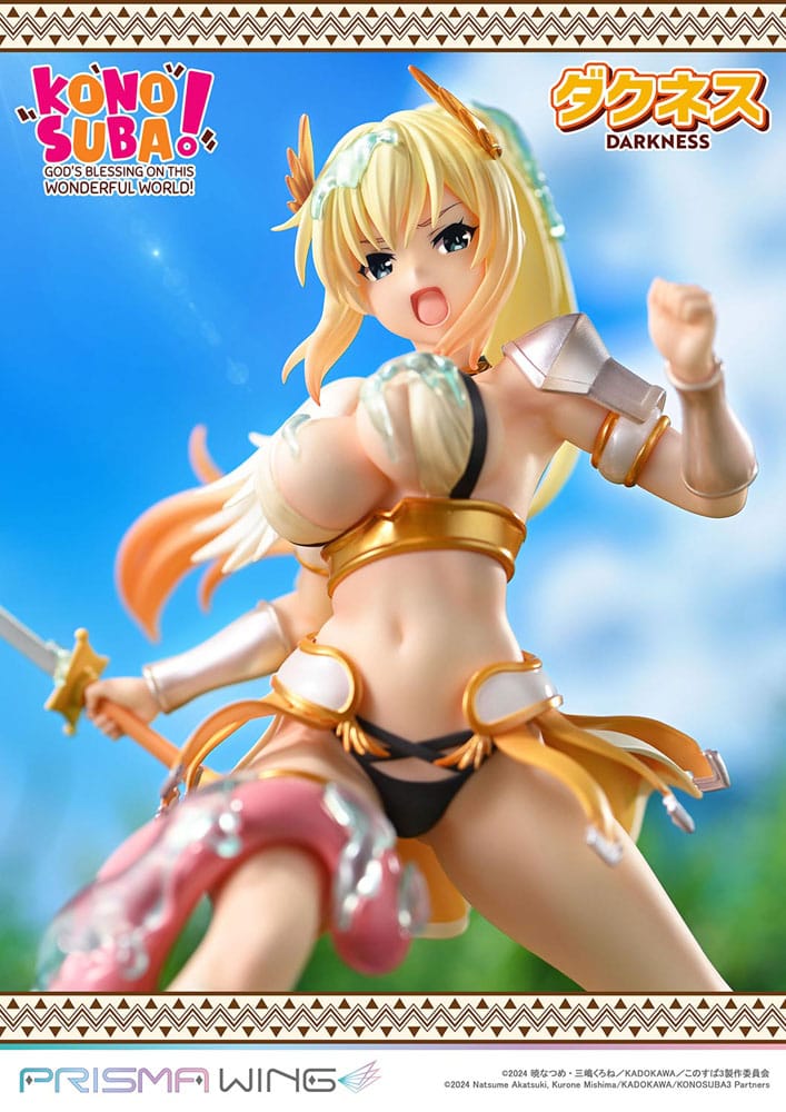 PREORDINE+ 10/2026 Konusuba - God's blessing on this wonderful world! Prisma Wing PVC Statue 1/7 Darkness 20 cm
