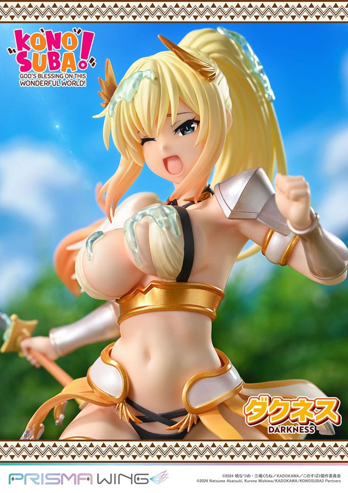 PREORDINE+ 10/2026 Konusuba - God's blessing on this wonderful world! Prisma Wing PVC Statue 1/7 Darkness 20 cm