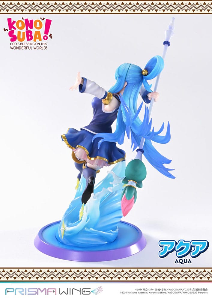 PREORDINE+ 04/2027 Konusuba - God's blessing on this wonderful world! Prisma Wing PVC Statue 1/7 Aqua 24 cm