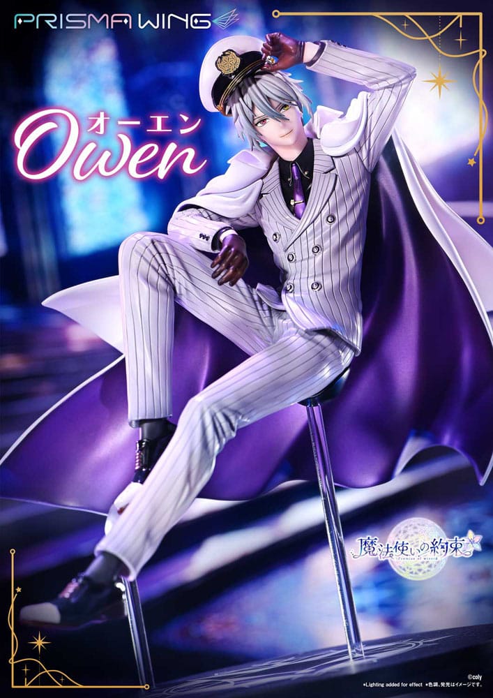 PREORDINE+ 02/2026 Promise of Wizard Prisma Wing Statue 1/7 Owen 23 cm