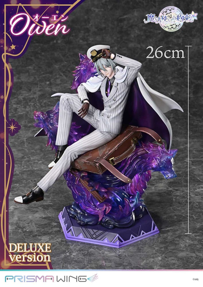 PREORDINE CHIUSO 02/2026 Promise of Wizard Prisma Wing Statue 1/7 Owen Deluxe Version 26 cm (PREORDINE NON CANCELLABILE)