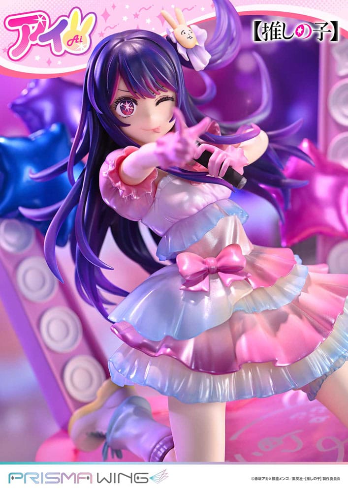 SU ORDINAZIONE Oshi no Ko Prisma Wing PVC Statue 1/7 Ai 18 cm