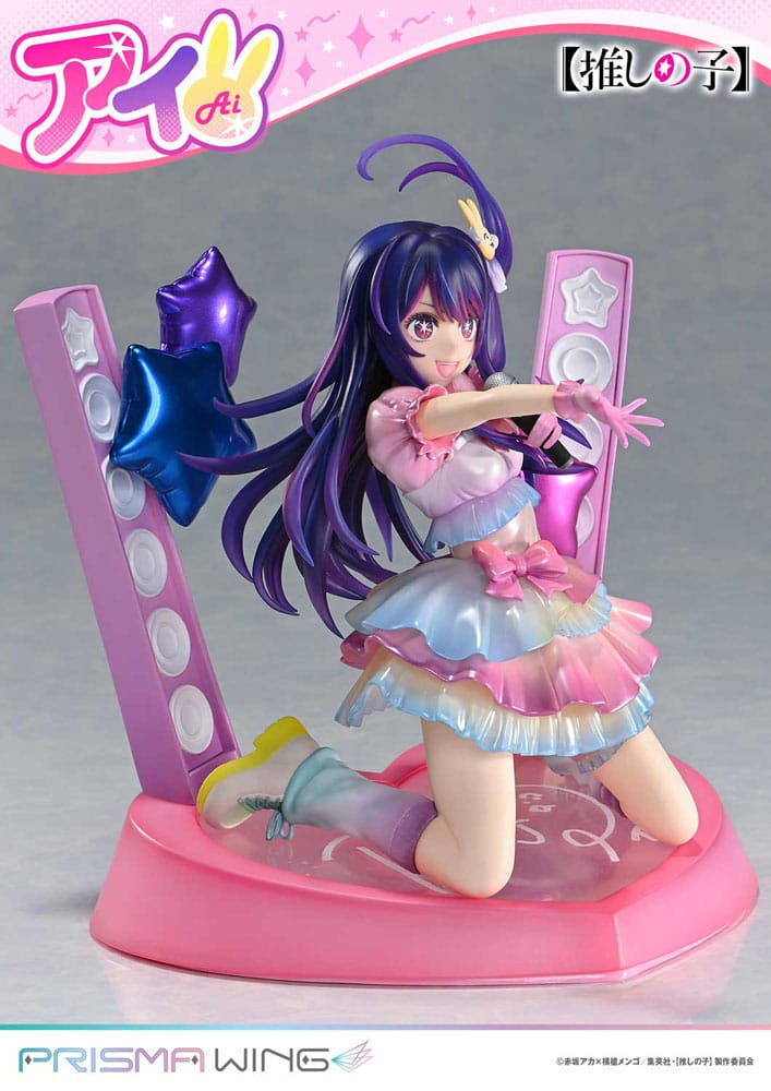 SU ORDINAZIONE Oshi no Ko Prisma Wing PVC Statue 1/7 Ai 18 cm