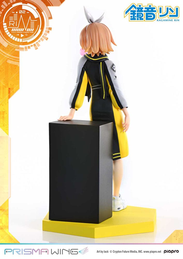 SU ORDINAZIONE Vocaloid Piapro Characters Prisma Wing PVC Statue 1/7 Kagamine Rin (Art by lack) 21 cm