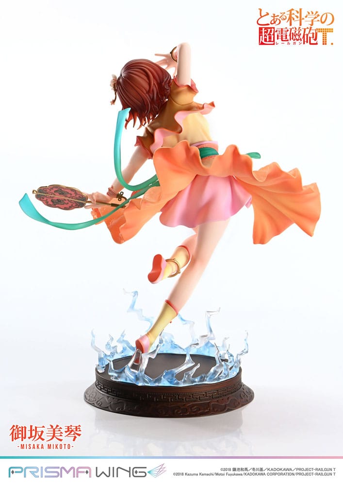 PREORDINE 07/2025 To Aru Kagaku no Railgun Prisma Wing Misaka Mikoto 22 cm Statue 1/7 (PREORDINE NON CANCELLABILE)