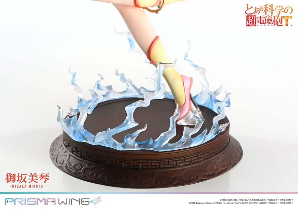 PREORDINE 07/2025 To Aru Kagaku no Railgun Prisma Wing Misaka Mikoto 22 cm Statue 1/7 (PREORDINE NON CANCELLABILE)