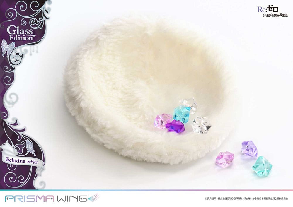 PREORDINE 12/2025 Re:ZERO Starting Life in Another World Prisma Wing Echidna Glass Edition 24 cm Statue 1/7 (PREORDINE NON CANCELLABILE)