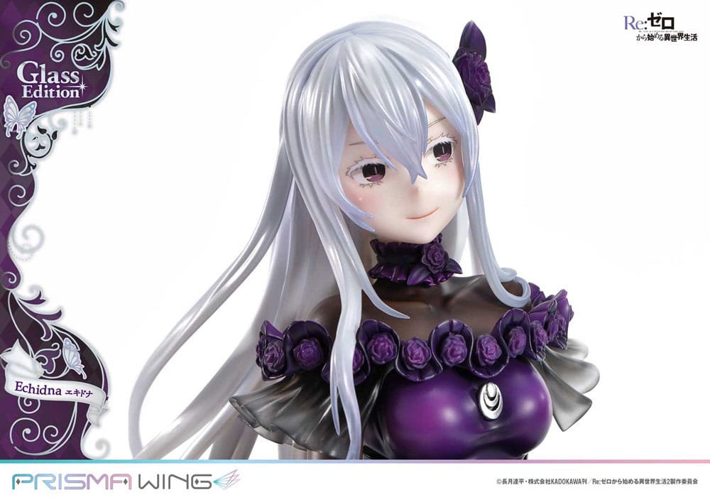 PREORDINE 12/2025 Re:ZERO Starting Life in Another World Prisma Wing Echidna Glass Edition 24 cm Statue 1/7 (PREORDINE NON CANCELLABILE)
