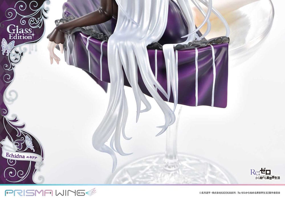 PREORDINE 12/2025 Re:ZERO Starting Life in Another World Prisma Wing Echidna Glass Edition 24 cm Statue 1/7 (PREORDINE NON CANCELLABILE)