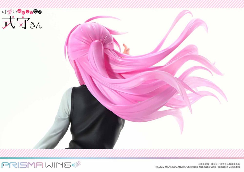 SU ORDINAZIONE Shikimor's Not Just a Cutie Prisma Wing PVC Statue 1/7 Shikimori san 22 cm