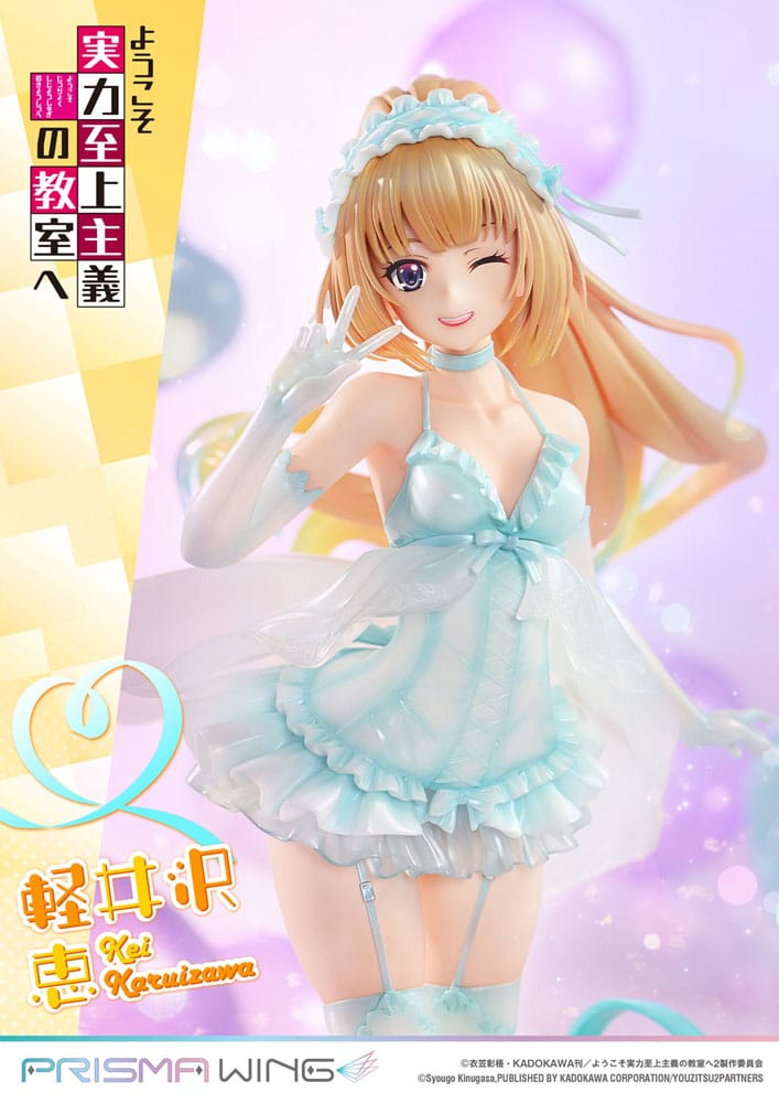 PREORDINE+ 08/2026 Classroom of the Elite Prisma Wing PVC Statue 1/7 Kei Karuizawa 25 cm