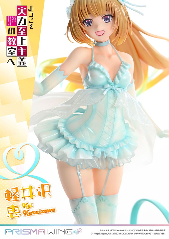 PREORDINE+ 08/2026 Classroom of the Elite Prisma Wing PVC Statue 1/7 Kei Karuizawa 25 cm