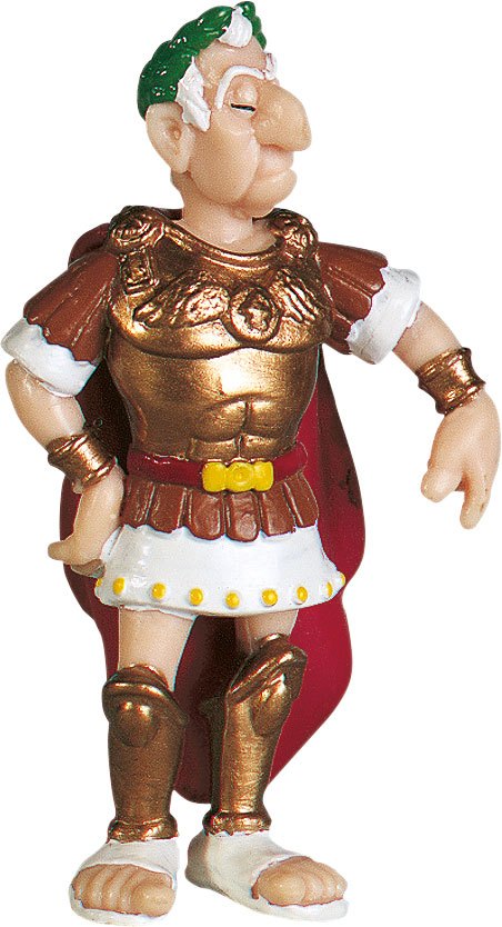 SU ORDINAZIONE Asterix Figure Julius Caesar 8 cm