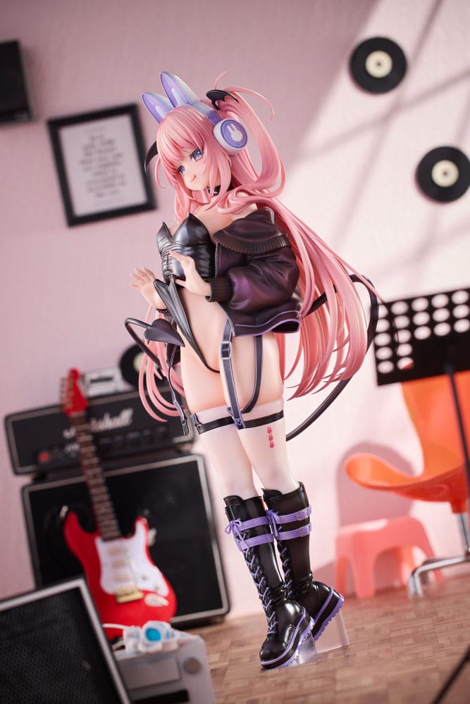 PREORDINE 04/2026 Original Character PVC Statue 1/6 Usamimi Headphone Lulumu Illustrated by Tamano Kedama 32 cm (18+) (PREORDINE NON CANCELLABILE)