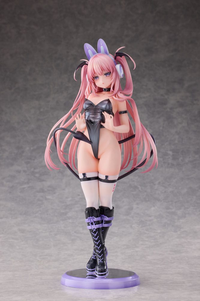 PREORDINE 04/2026 Original Character PVC Statue 1/6 Usamimi Headphone Lulumu Illustrated by Tamano Kedama Deluxe Edition 32 cm (18+) (PREORDINE NON CANCELLABILE)