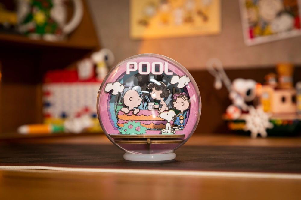 🧪 LAB | SU ORDINAZIONE Peanuts Puremind Model Kit Wooden Theater Globe Cool Pool