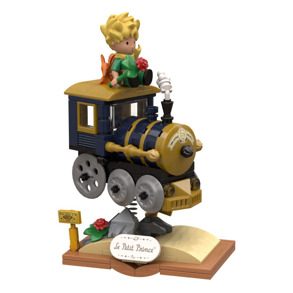 AUF BESTELLUNG GEFERTIGT: Der kleine Prinz – Sternenfahrt-Bausatz, Eisenbahn, 16 cm