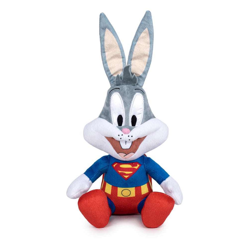 Looney Tunes Plüschfigur zum 100. Jubiläum – Superhelden Bugs Bunny, 20 cm (auf Bestellung gefertigt)