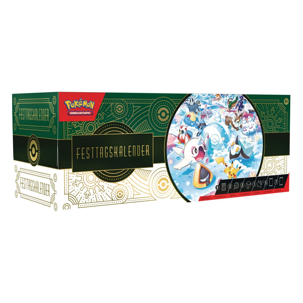 SU ORDINAZIONE Pokémon TCG Advent Calendar 2024 *German Version*