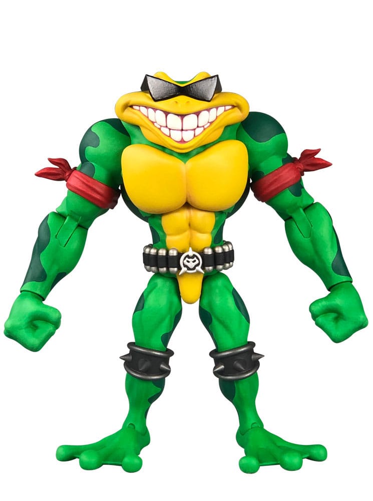 🧪 LAB | SU ORDINAZIONE Battletoads Anthology Series Action Figure Wave 1: Rash 15 cm