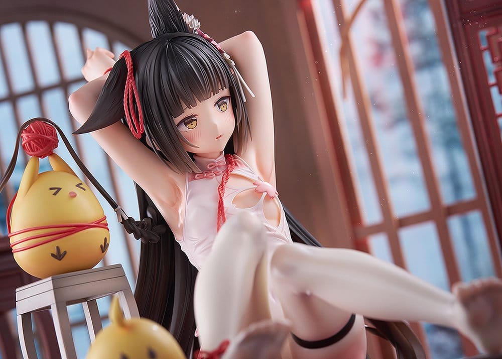 VORBESTELLUNG+ 09/2027 Azur Lane PVC Figur 1/4 Nagato Guardian Fox's Blessed Bonds 22 cm