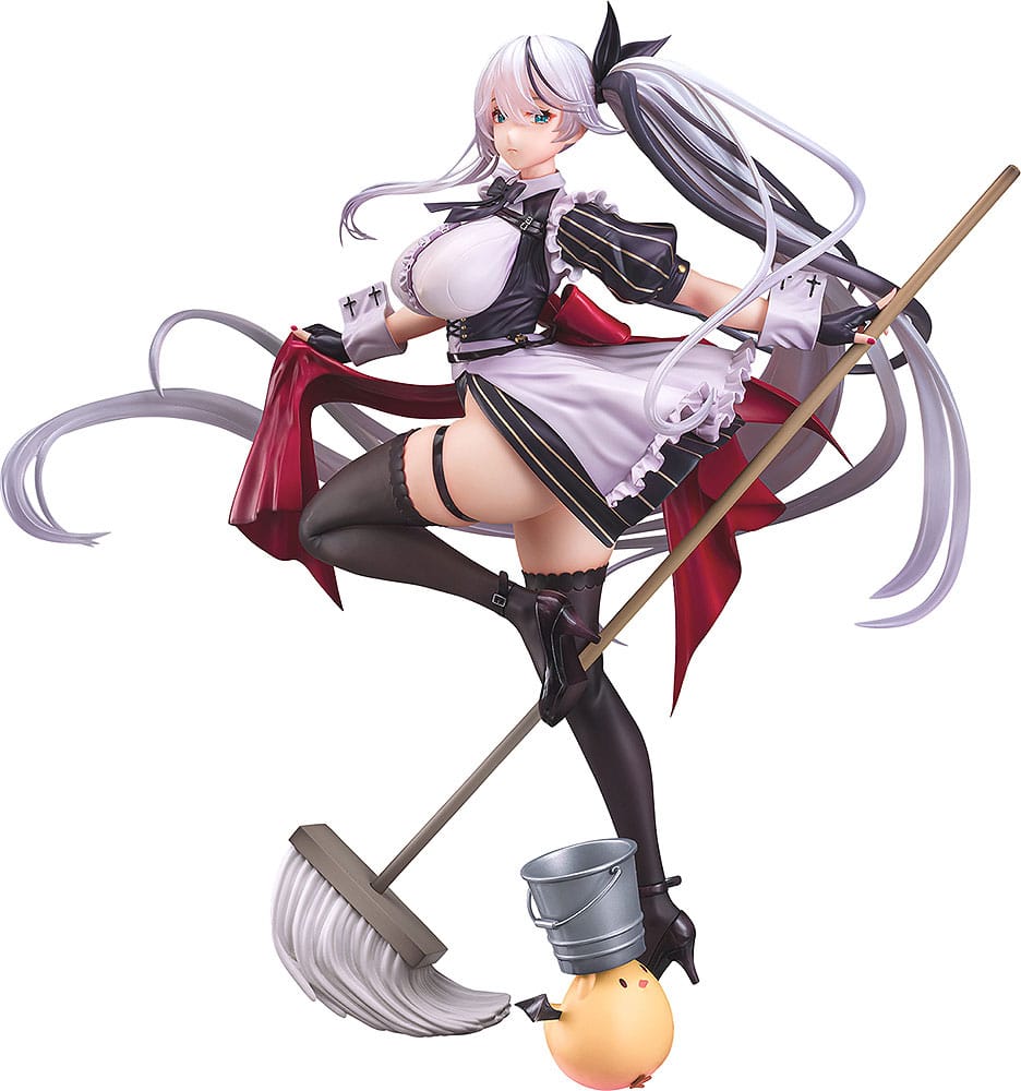 PREORDINE+ 02/2026 Azur Lane PVC Statue 1/7 Thüringen: Tidying in the Moonlight 27 cm