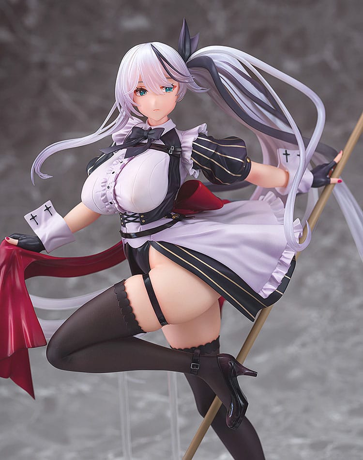 PREORDINE+ 02/2026 Azur Lane PVC Statue 1/7 Thüringen: Tidying in the Moonlight 27 cm