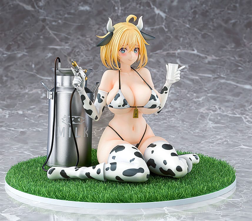PREORDINE CHIUSO 12/2025 Bunny Suit Planning PVC Statue 1/6 Sophia F. Shirring Cow Bikini Ver. 16 cm (18+) (PREORDINE NON CANCELLABILE)