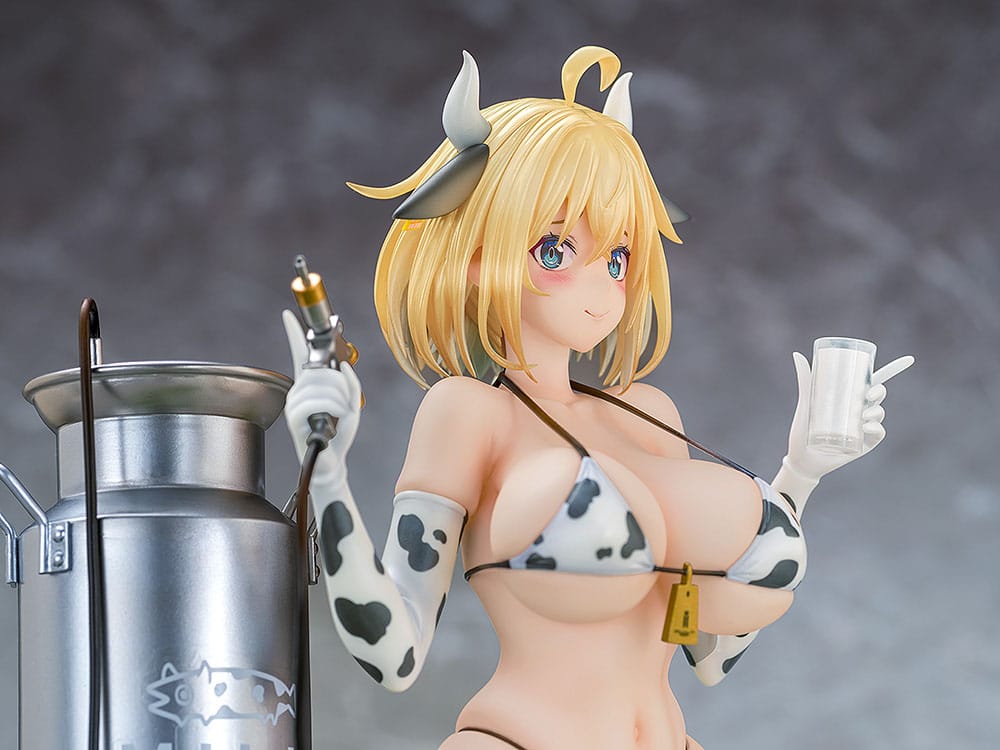 PREORDINE CHIUSO 12/2025 Bunny Suit Planning PVC Statue 1/6 Sophia F. Shirring Cow Bikini Ver. 16 cm (18+) (PREORDINE NON CANCELLABILE)