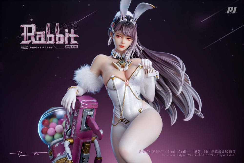 PREORDINE 09/2026 Original Character PVC Statue 1/6 Bright Rabbit Illustration by Loull Aroll x New Era 37 cm (PREORDINE NON CANCELLABILE)