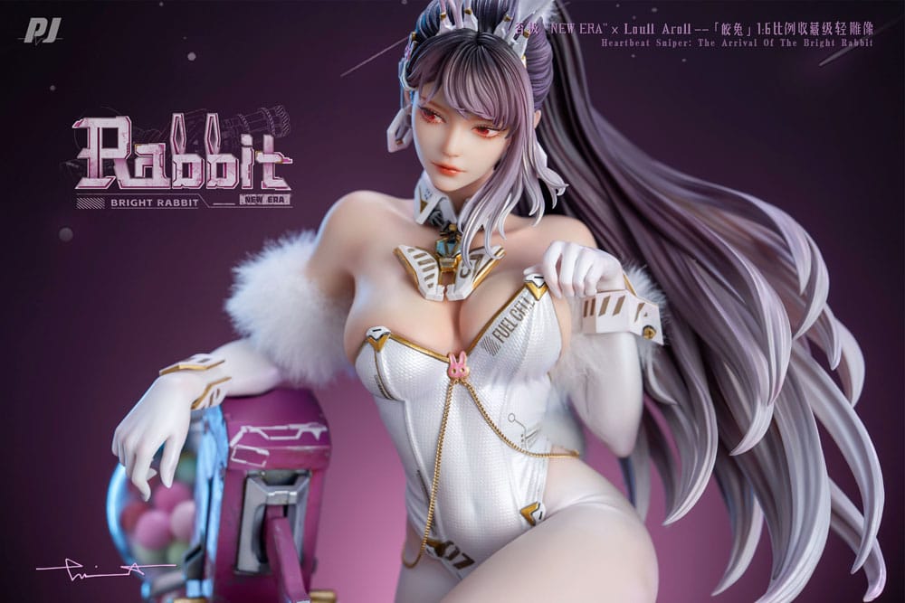 PREORDINE 09/2026 Original Character PVC Statue 1/6 Bright Rabbit Illustration by Loull Aroll x New Era 37 cm (PREORDINE NON CANCELLABILE)