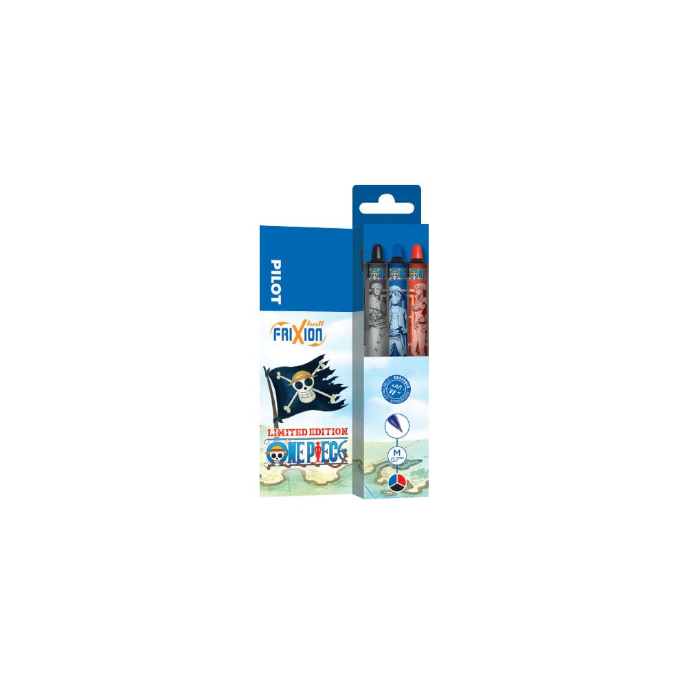 MADE TO ORDER One Piece 3-Pack Rollerball pen FriXion Ball+ Limited Edition LE 0.7