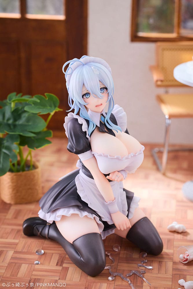 PREORDINE 01/2026 Original Character PVC Statue 1/6 Snow Woman Yukino Mifuyu Yukino Maid Ver. Bonus Limited Edition 19 cm (18+) (PREORDINE NON CANCELLABILE)