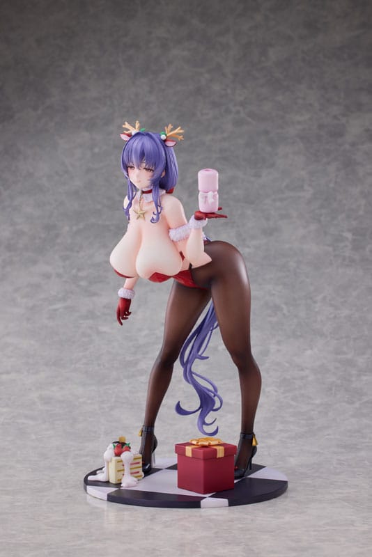 VORBESTELLUNG+ GESCHLOSSEN 03/2026 Original Character PVC Statue 1/6 Succubus Homestay Shiori Sakuma Weihnachtskostüm Special Ver. Bonus Limited Edition 27 cm (18+) (VORBESTELLUNG NICHT STORNIERBAR)