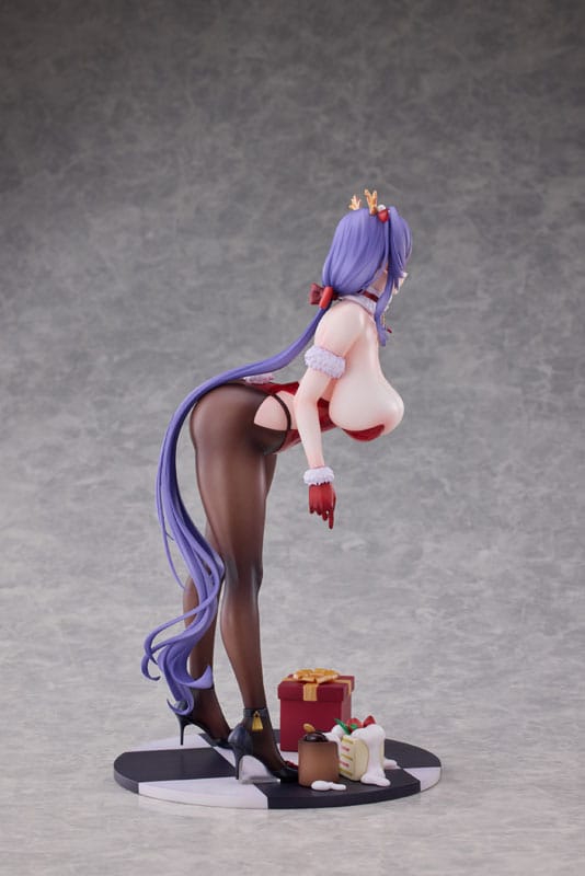 VORBESTELLUNG+ GESCHLOSSEN 03/2026 Original Character PVC Statue 1/6 Succubus Homestay Shiori Sakuma Weihnachtskostüm Special Ver. Bonus Limited Edition 27 cm (18+) (VORBESTELLUNG NICHT STORNIERBAR)