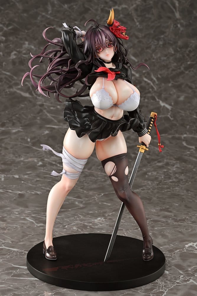 PREORDINE+ 10/2026 (NON CANCELLABILE) Original Character by Mataro PVC 1/6 Reika Danzaiin Demon Exorcist Student Council President 26 cm (18+)