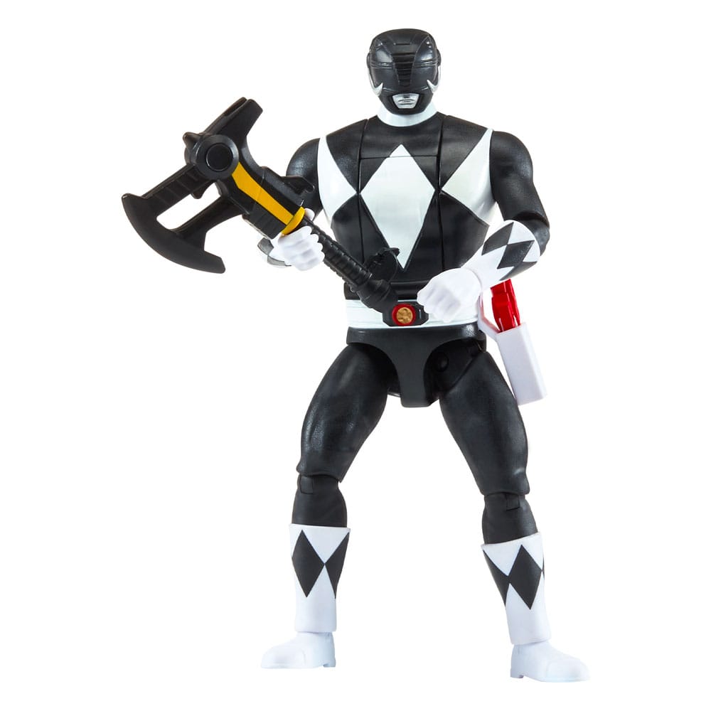 SU ORDINAZIONE Mighty Morphin Power Rangers Action Figure Auto-Morphin Black Ranger 12 cm