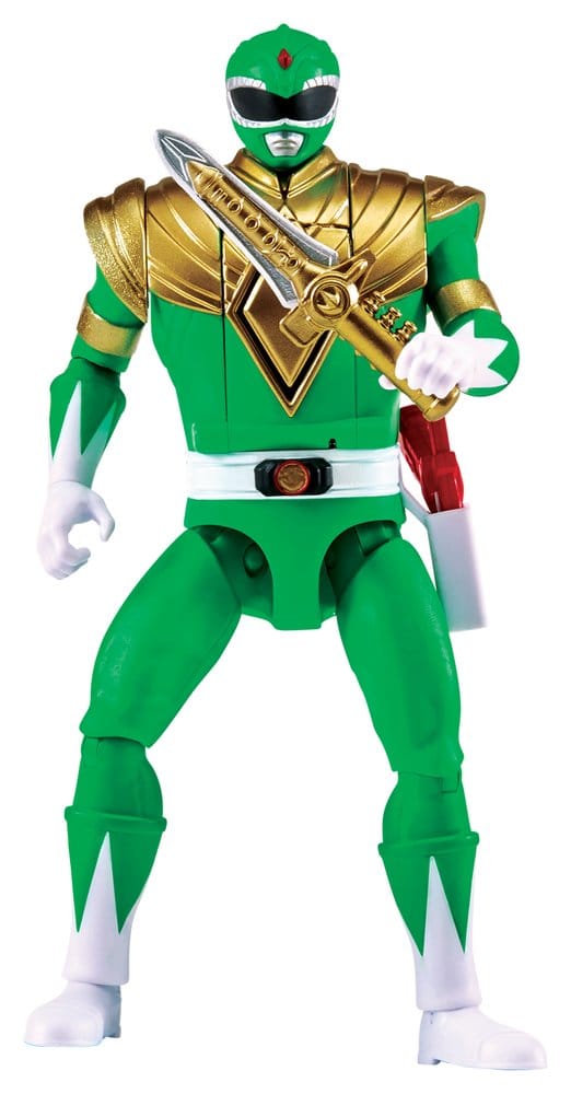🧪 LAB | PREORDINE+ 10/2027 Power Rangers Auto-Morphin Action Figure Green Ranger 15 cm