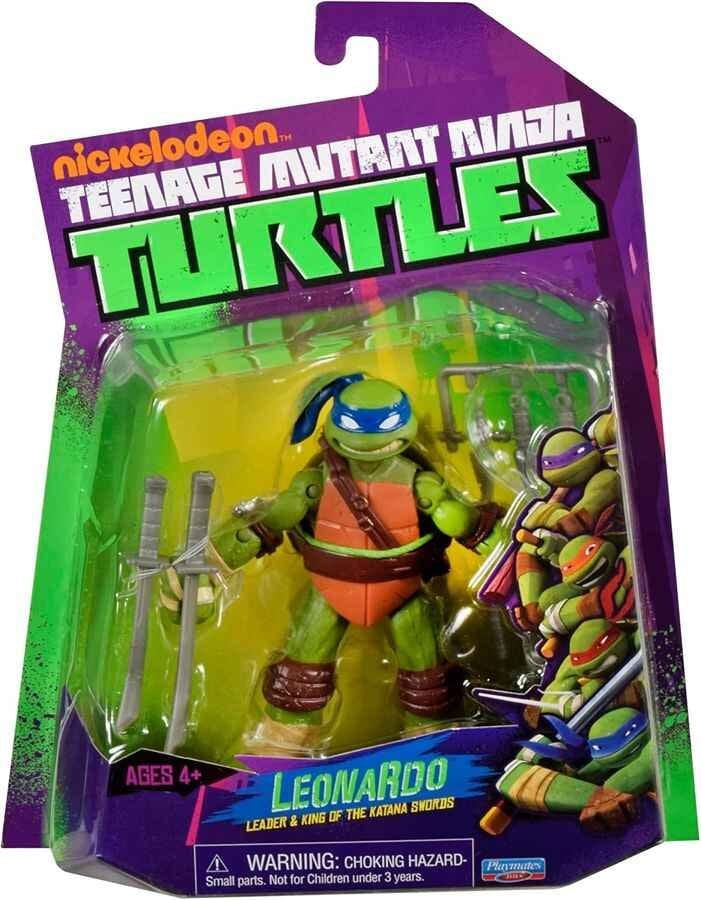 🧪 LAB | SU ORDINAZIONE Teenage Mutant Ninja Turtles World of TMNT Action Figure Leonardo 11 cm