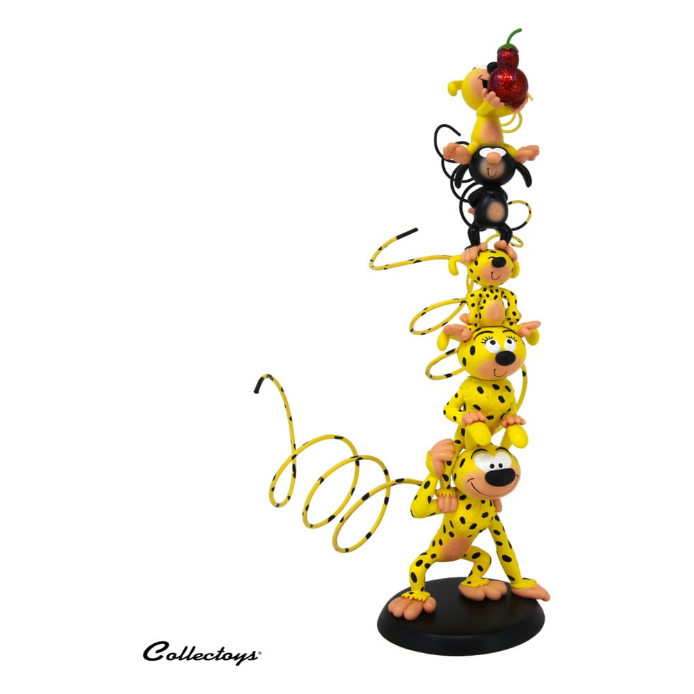 Marsupilami-Figur, Marsupilami-Säule, 35 cm (auf Bestellung gefertigt)