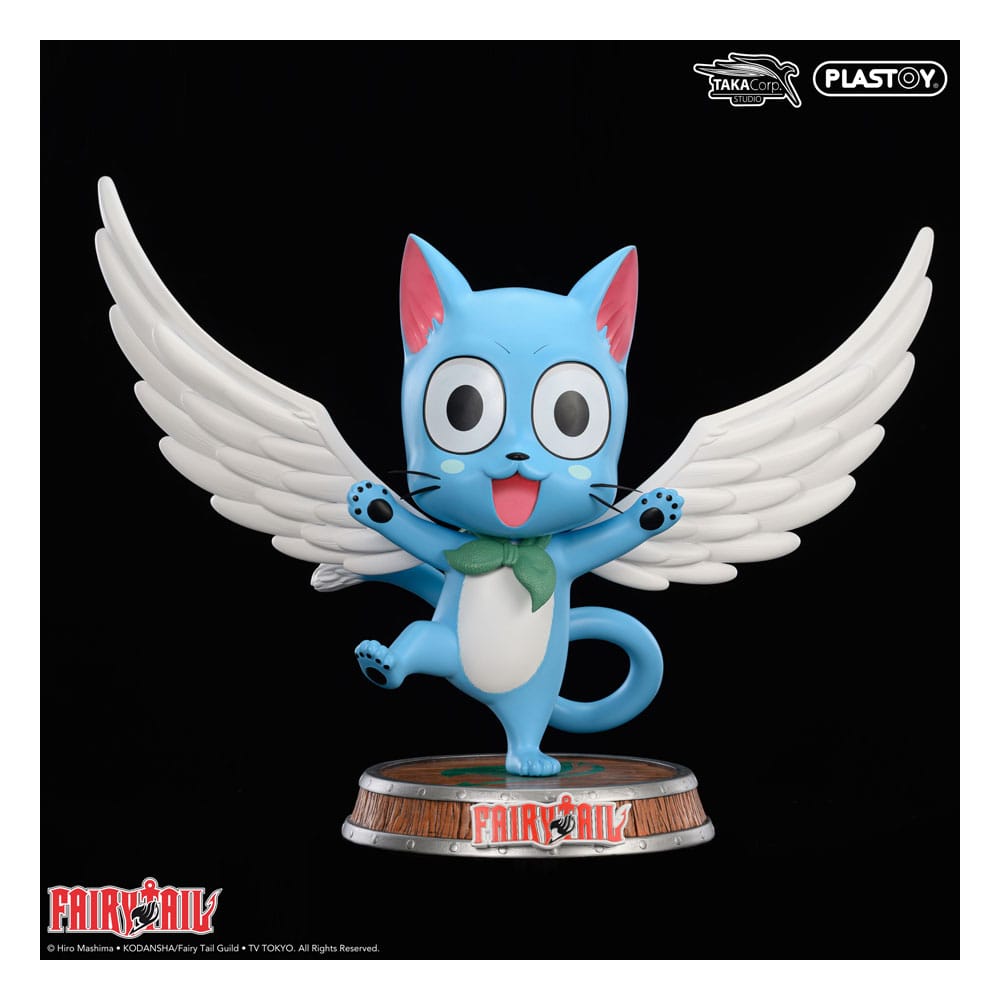 SU ORDINAZIONE Fairy Tail Statue Happy 50 cm
